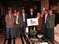 Posado final para la prensa.